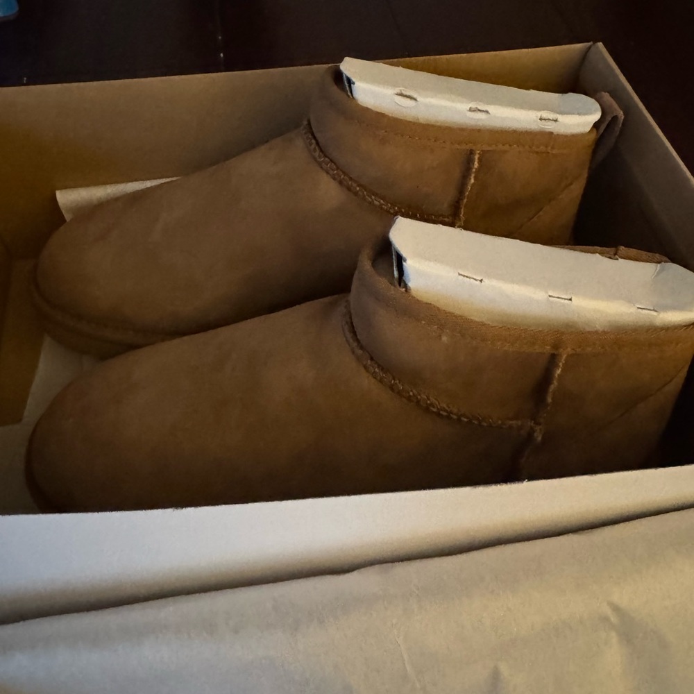 UGG Men's Tan Suede Boots